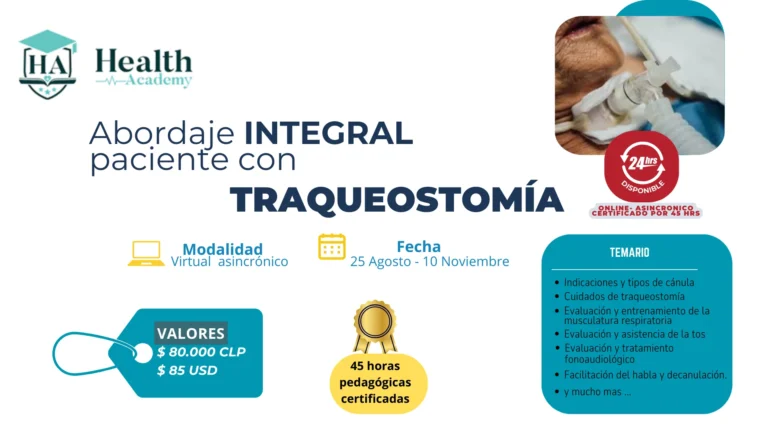 Abordaje integral del paciente con traqueostomía